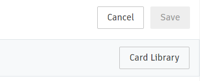 Autodesk Card Library button