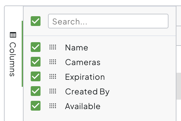Column Sidebar