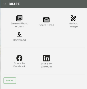 Image Viewer Share Menu