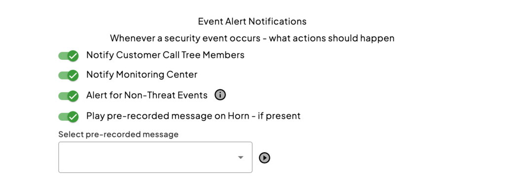 Jobsite Monitoring Notify Users Screen Event Alert