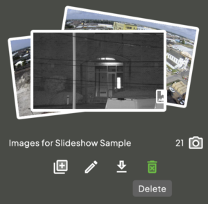 Photo Album Delete Icon