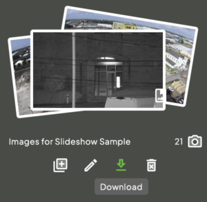 Photo Album Download Icon