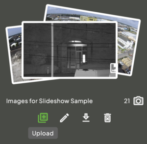 Photo Album Upload Icon