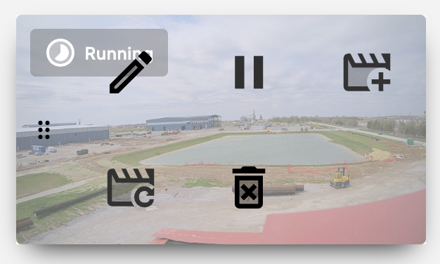 Time-Lapse Tool Bar