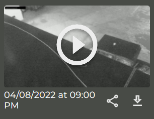 Security Recording Play button