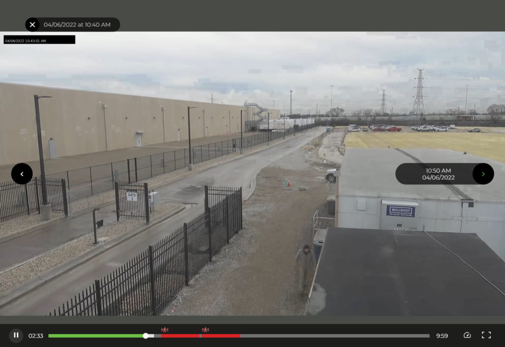 Security Recording movie viewer