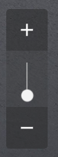 Zoom control bar